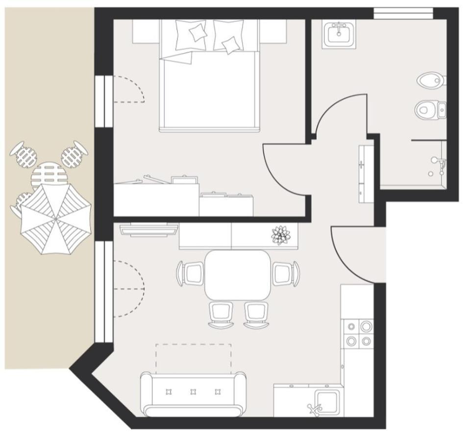 Appartement Zum Sonnentor App Larix à Lutago Extérieur photo